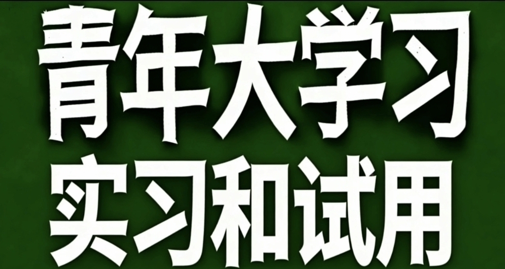 青年大學習·實習期和試用期