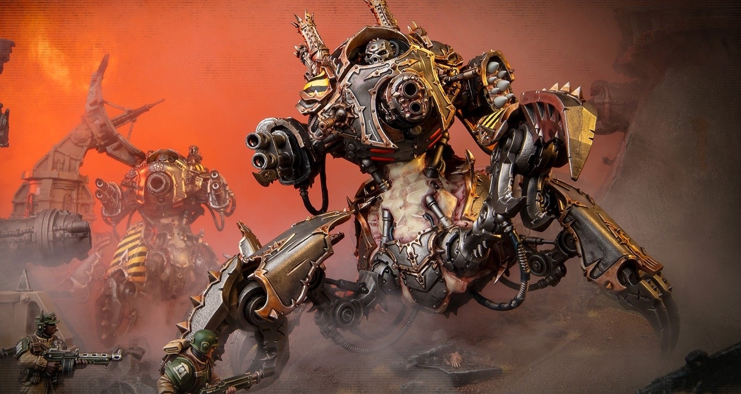 战锤40K｜恶魔引擎——亵渎者