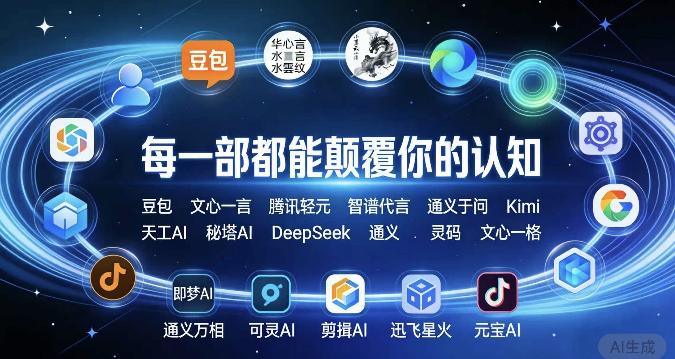 国产 AI 主流大合集（不用但知道）