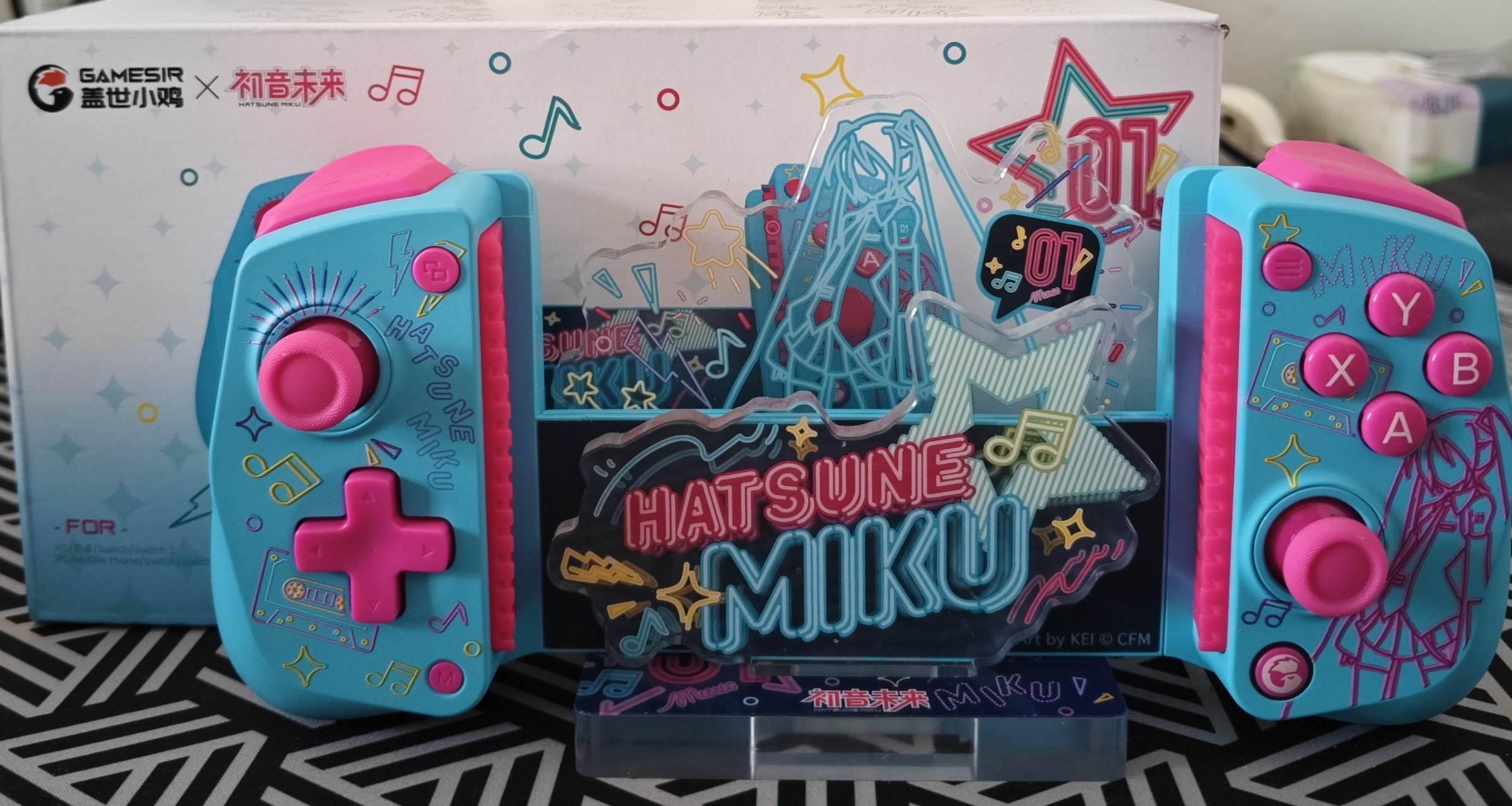 初音未來聯名、HD震動、深度適配switch2-蓋世小雞X5s