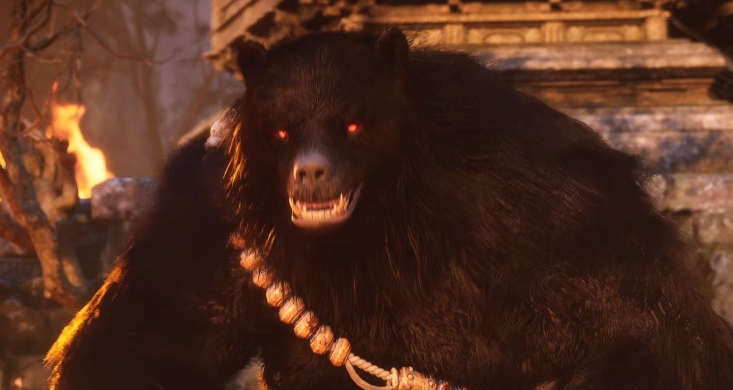 游戏boss图鉴：黑神话悟空 黑熊精