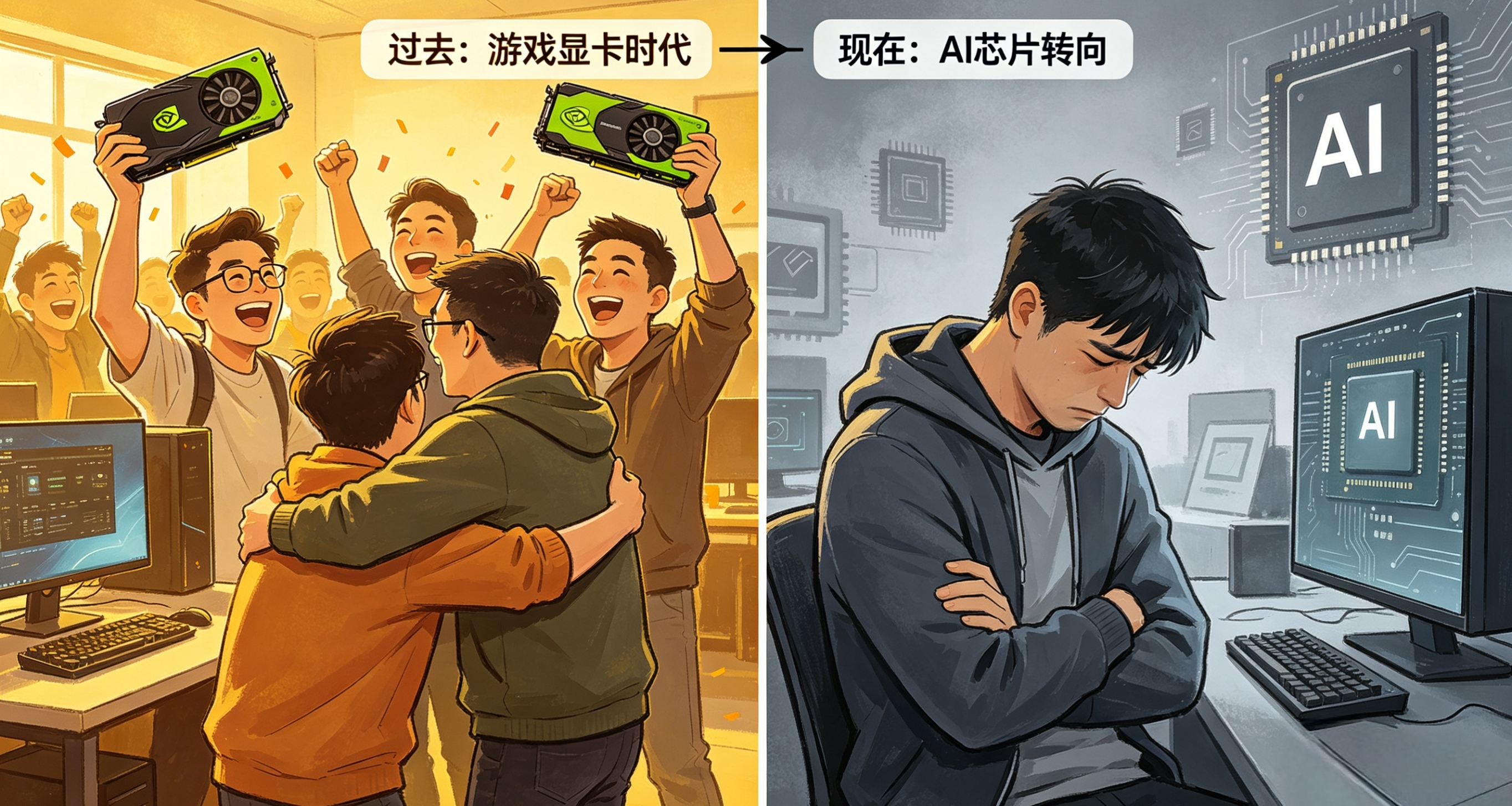 英偉達徹底“忘本”？30年遊戲情懷被AI碾壓，遊戲玩家集體心碎