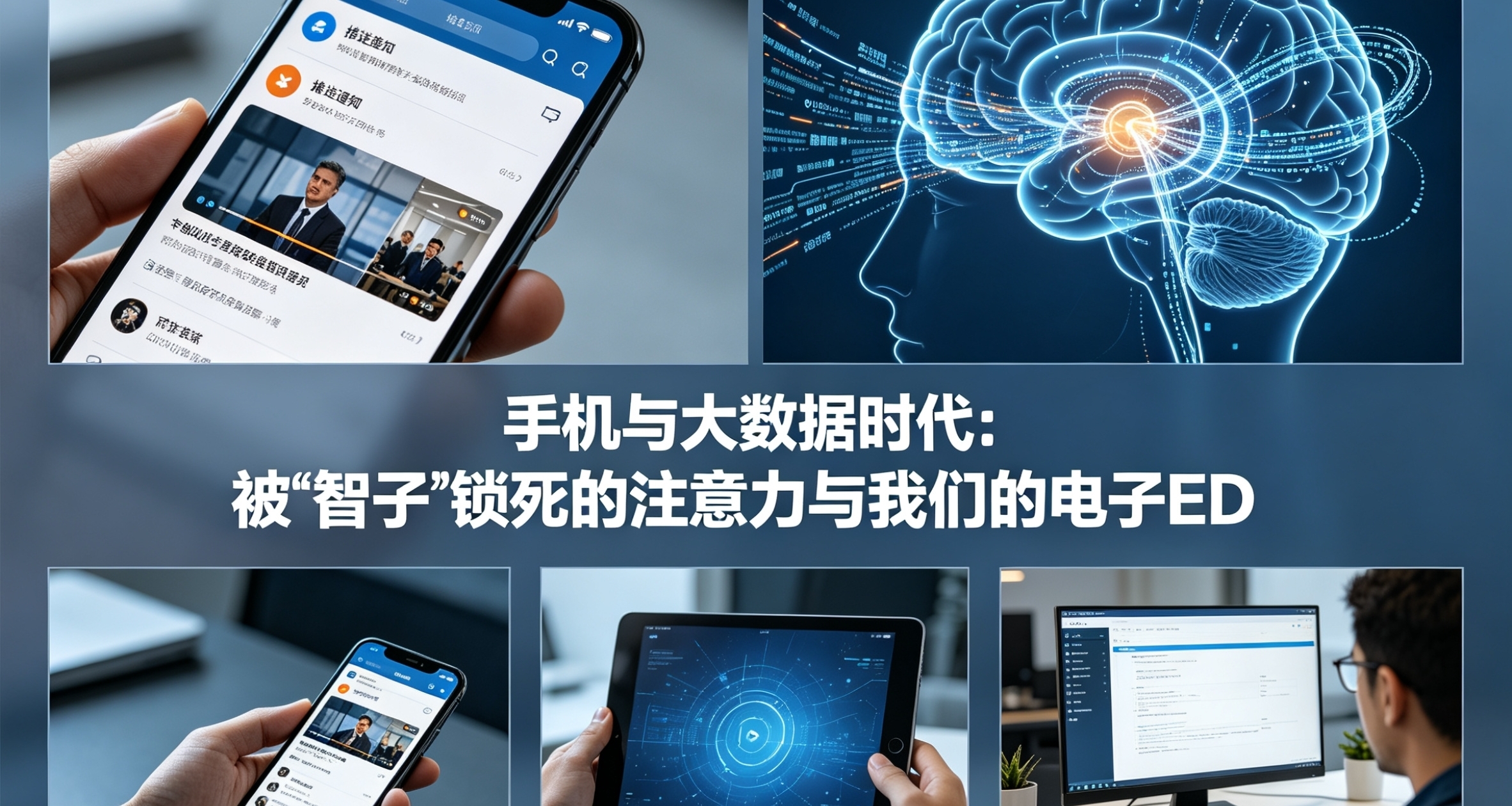 手機與大數據時代：被“智子”鎖死的注意力與我們的電子陽痿