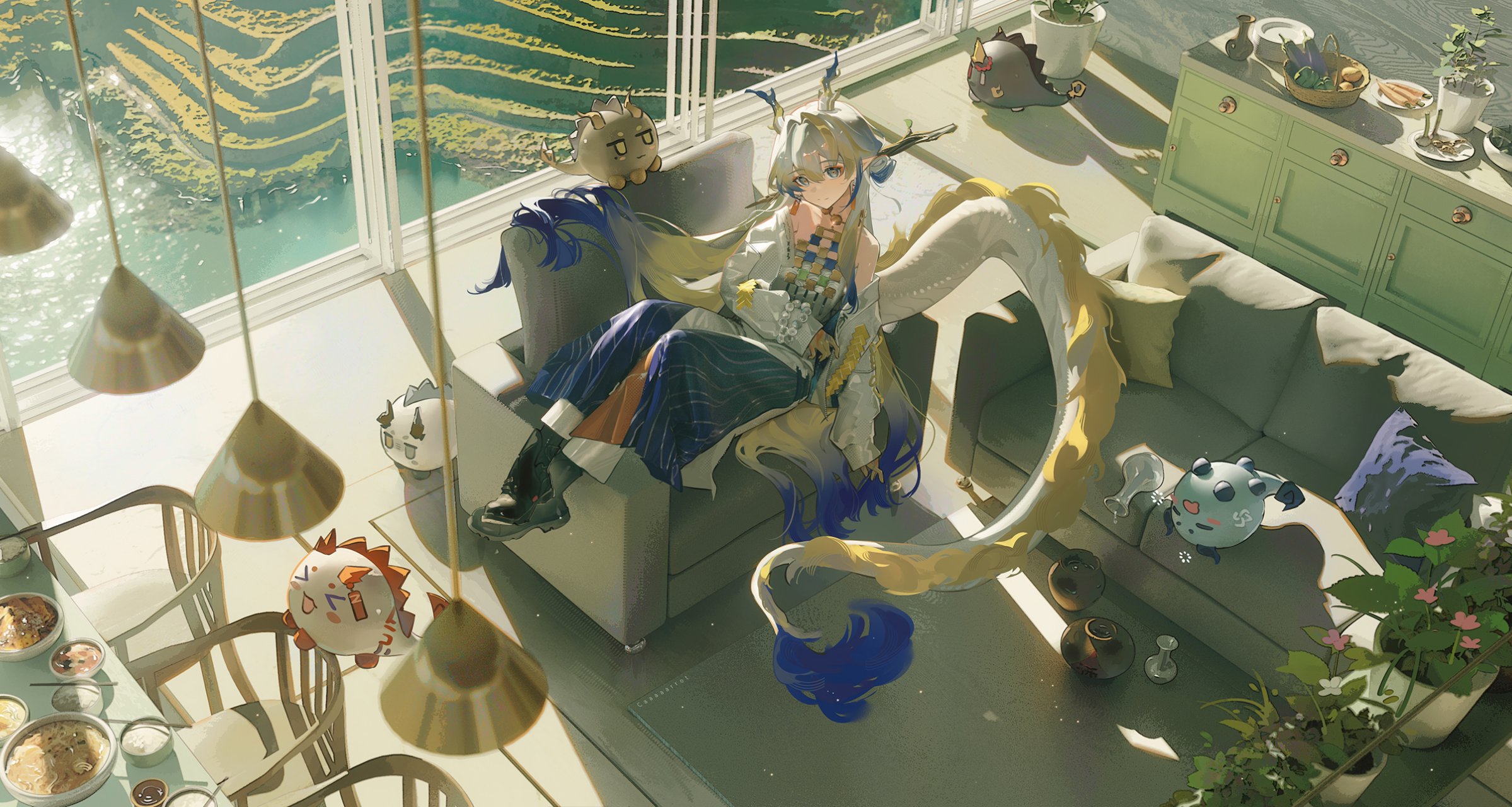 【罗德岛幼儿园！】岁兽一家（三）