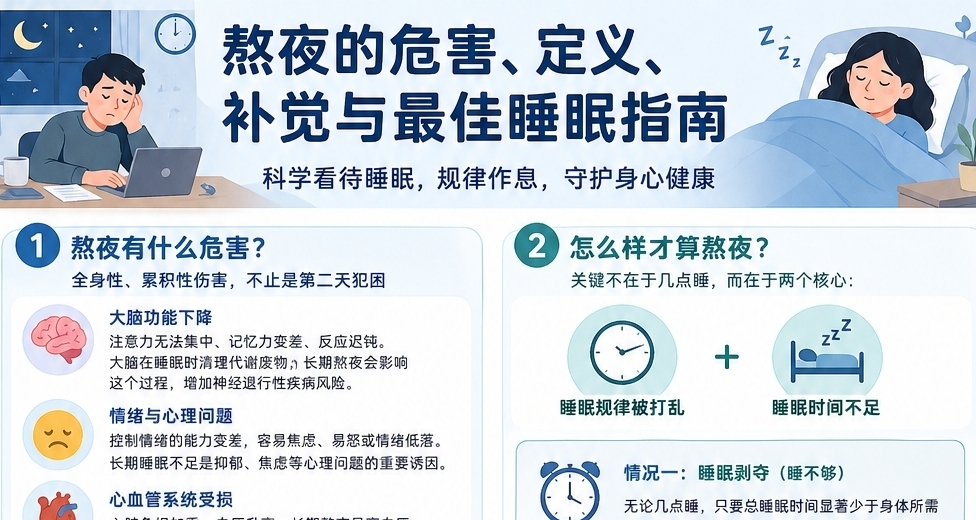 这么样才算熬夜？