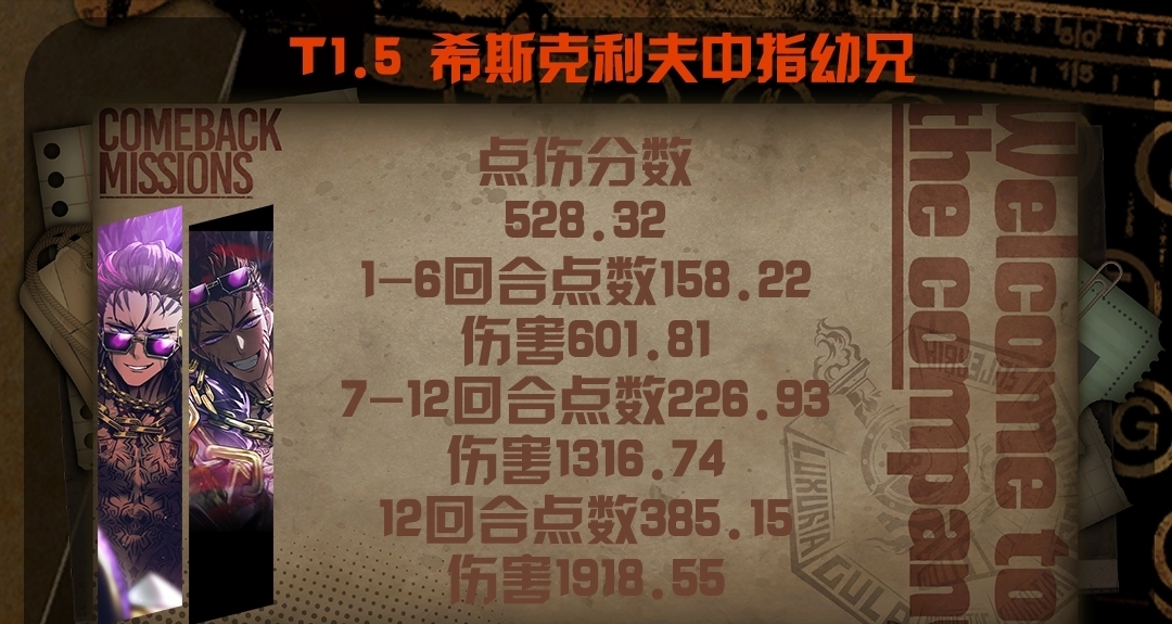 希斯克利夫中指幼兄一圖流及強度榜更新