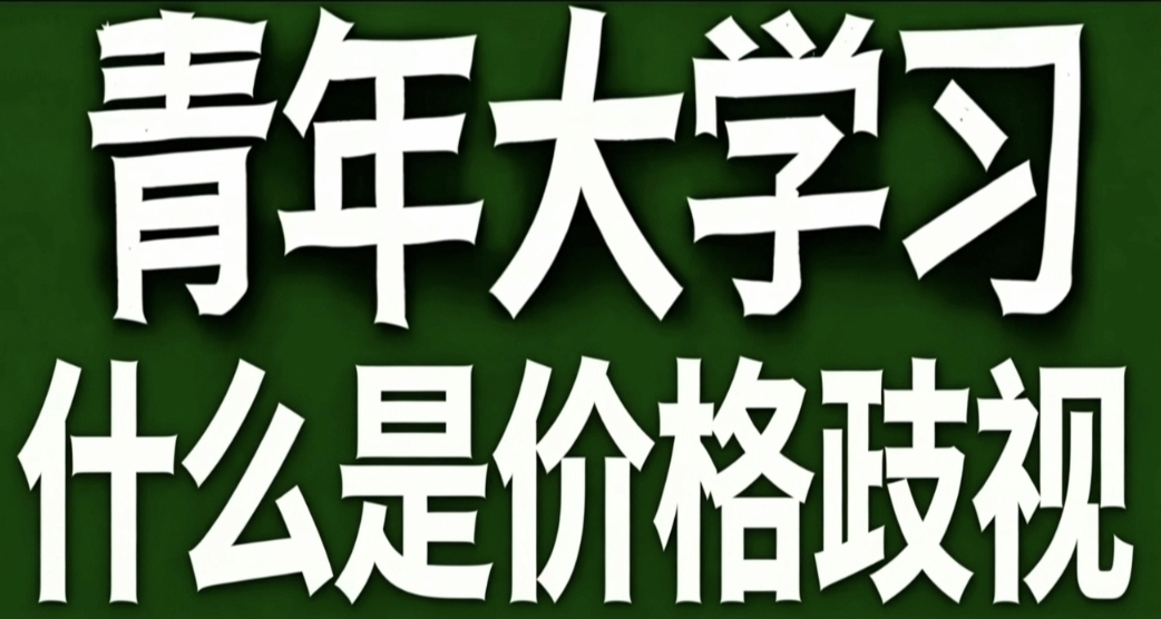 青年大學習·價格歧視
