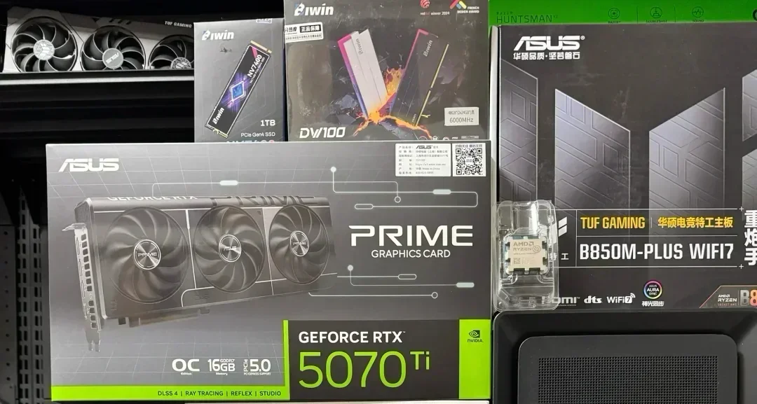 【記錄】盒友 9800X3D搭配5070Ti 扶搖千里主機