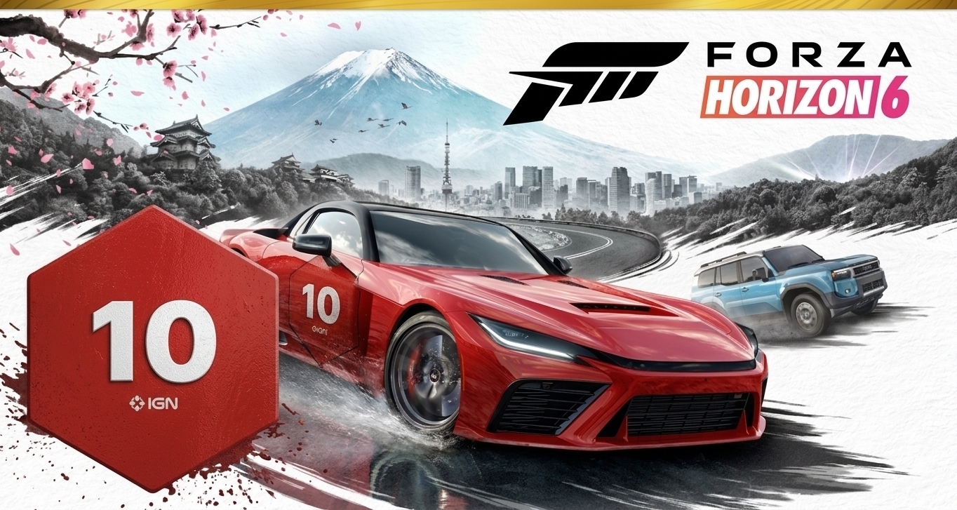 MC92/OC91 IGN10分！《地平線6》年度賽車必玩之作！