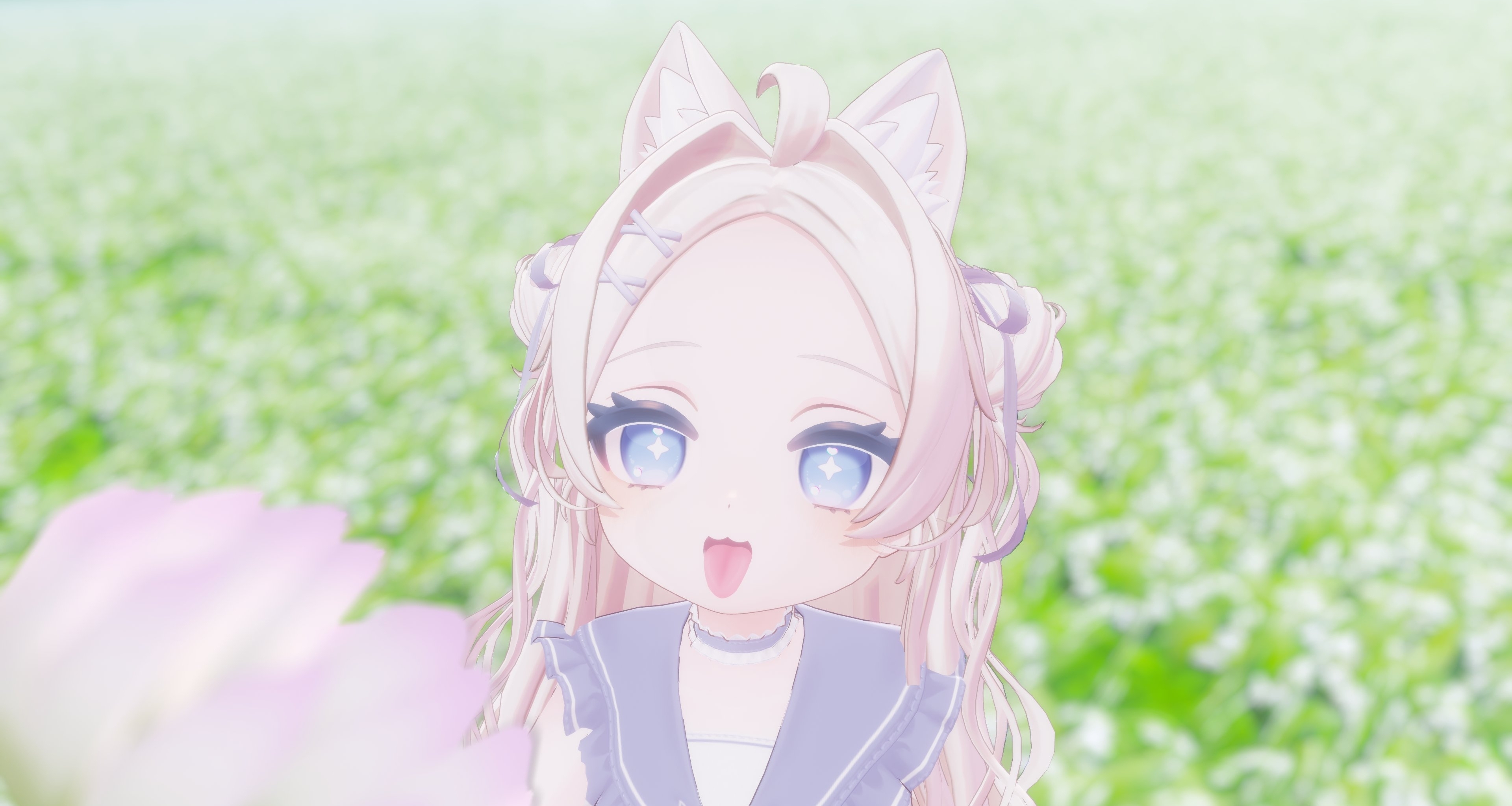 【VRchat】6月份即將發佈的全新3D小蘿莉新模型Powari[cube_歐潤吉]