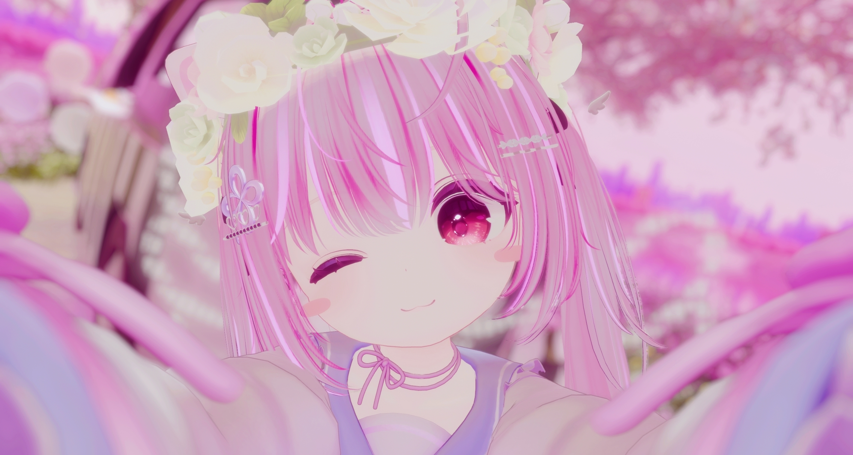 【VRC模型】一隻治癒小天使蘿莉戚風喵[cube_歐潤吉]～