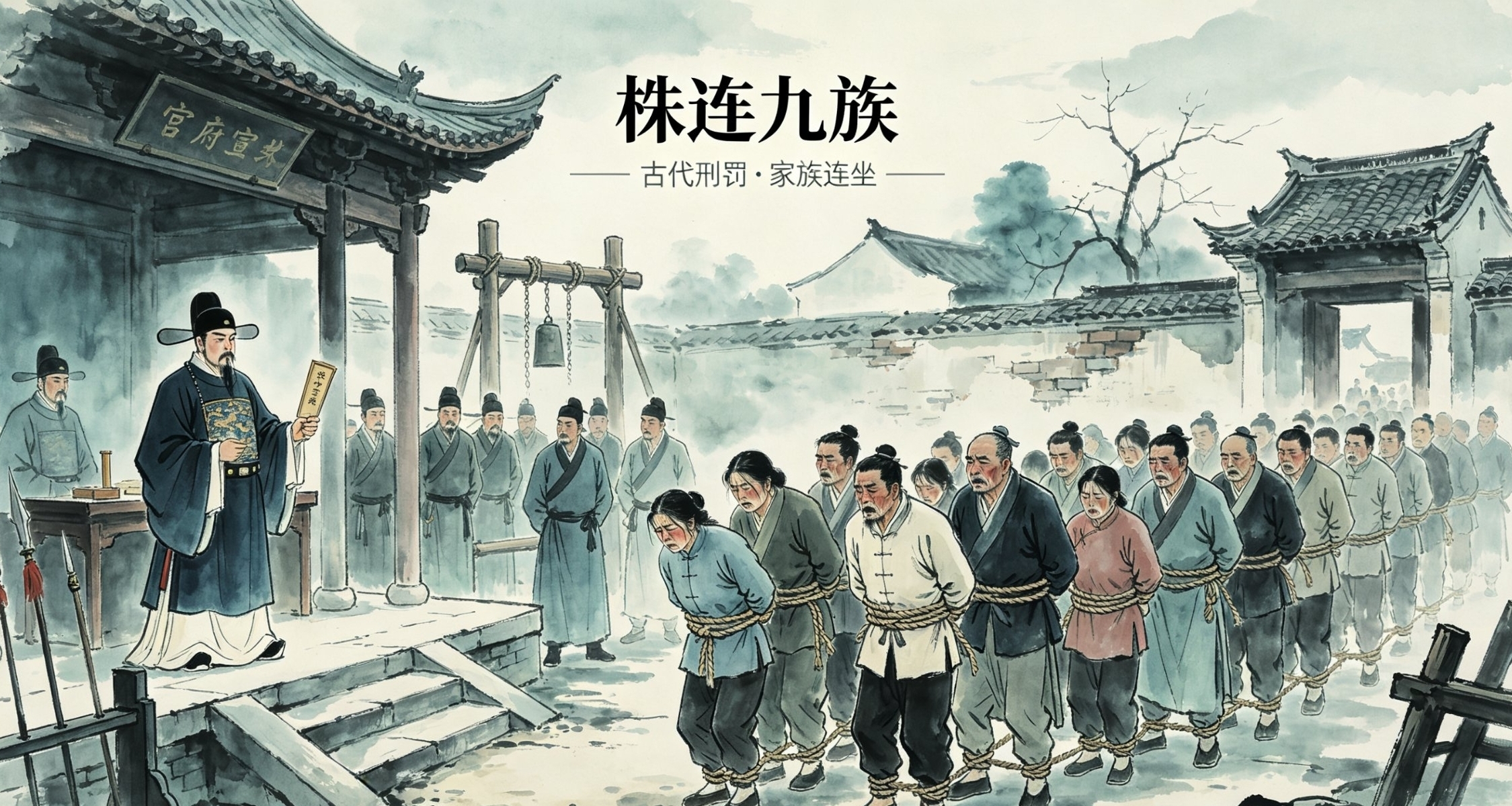 株連九族到底殺哪些人？古人最殘酷的連坐刑罰真相