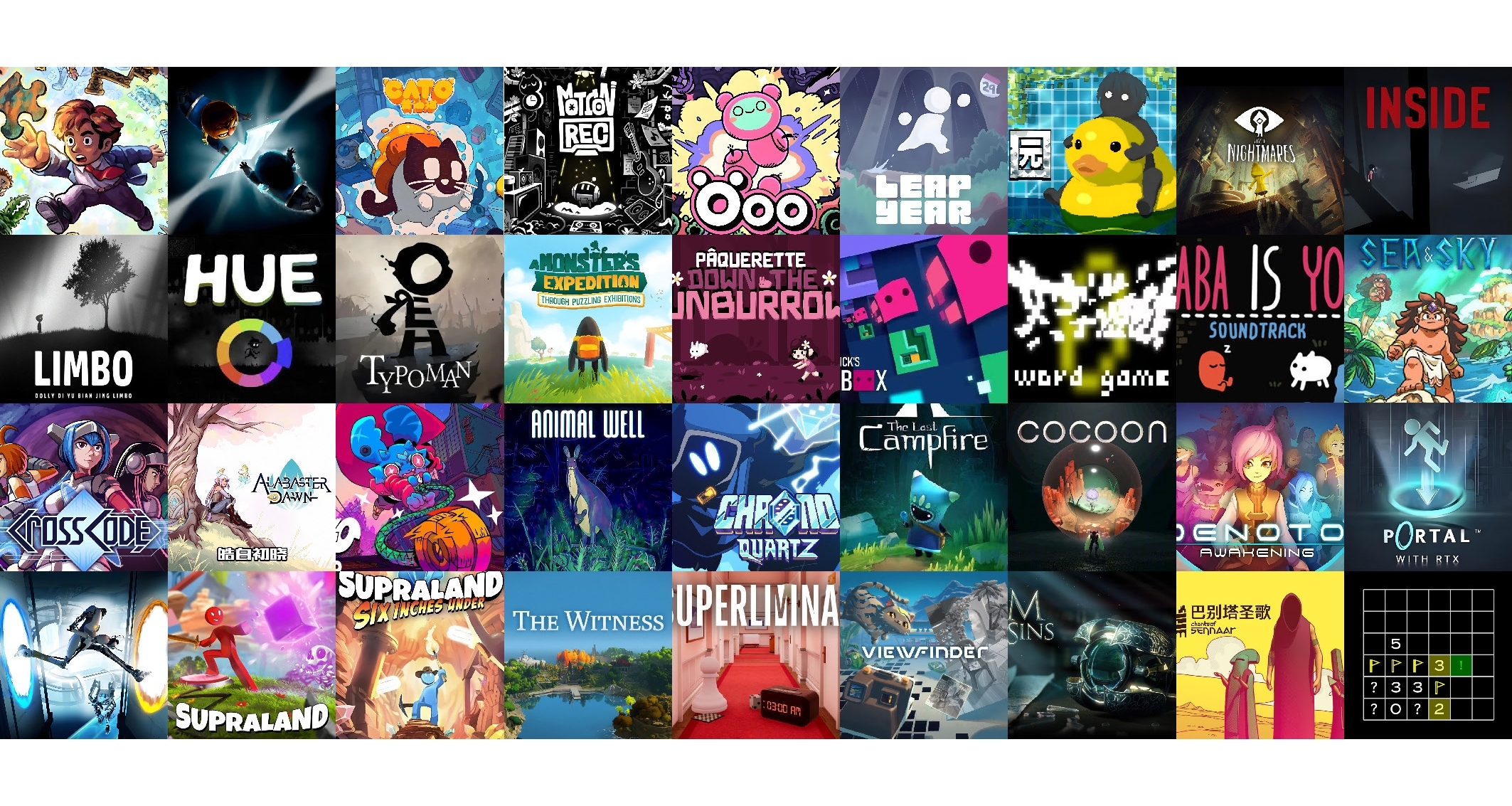 steam40+解谜游戏万字印象简评
