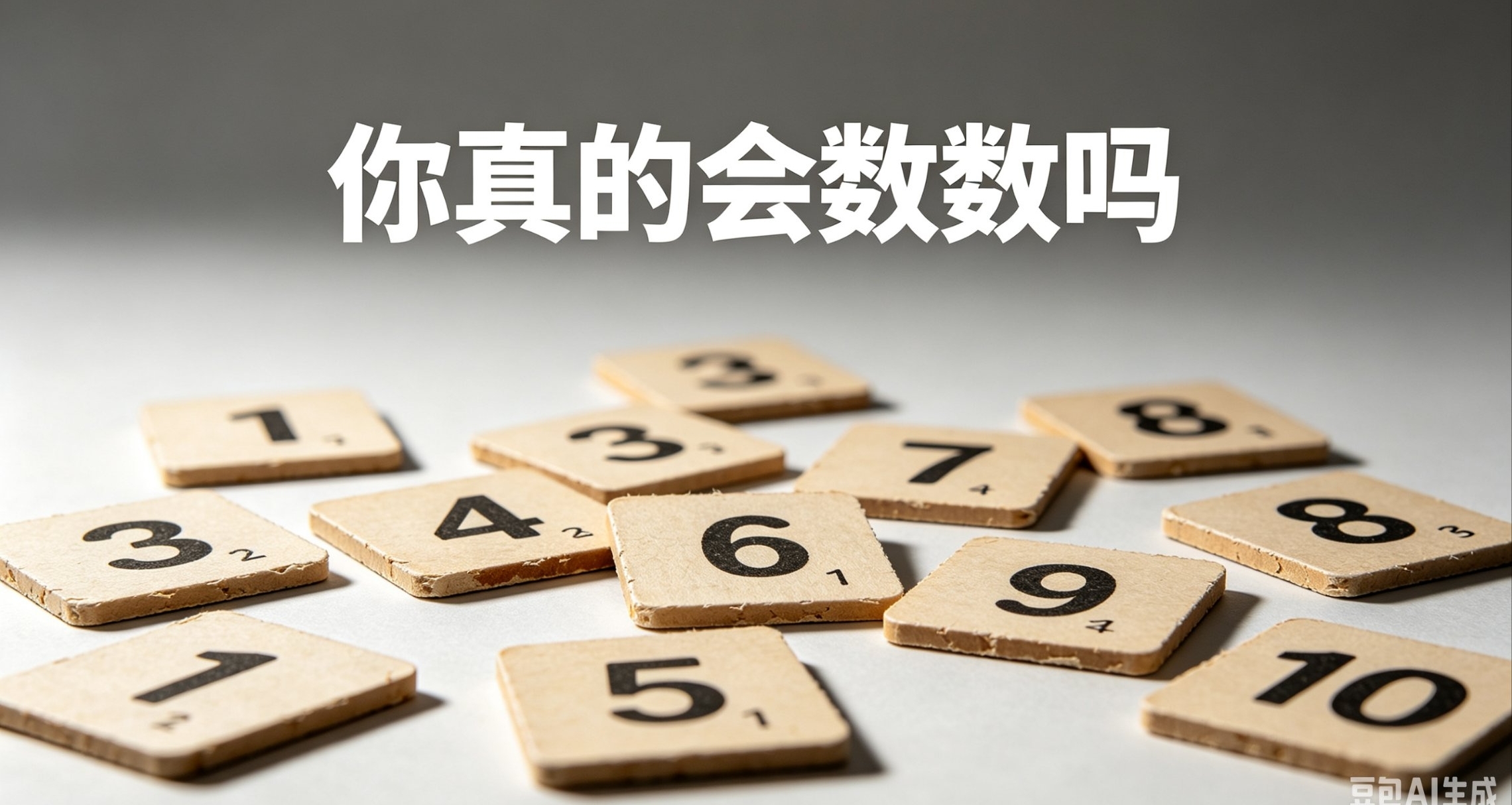 你真的會數數嗎