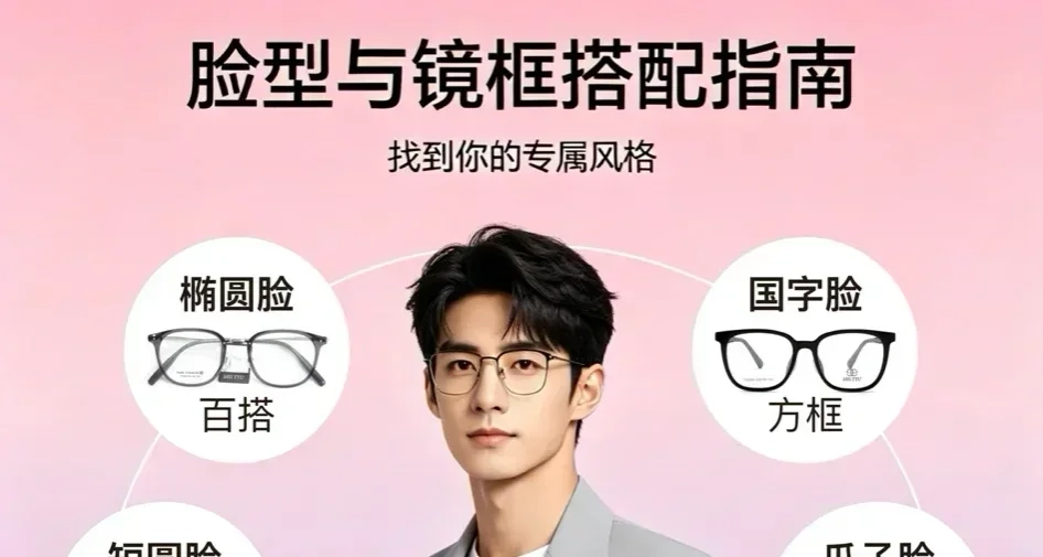 男生選鏡框按臉型抄作業！在座的各位直接化身彥祖於晏！