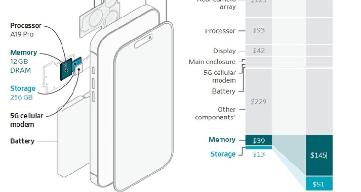 12G内存涨价270%，256g果18p整机将涨价20%