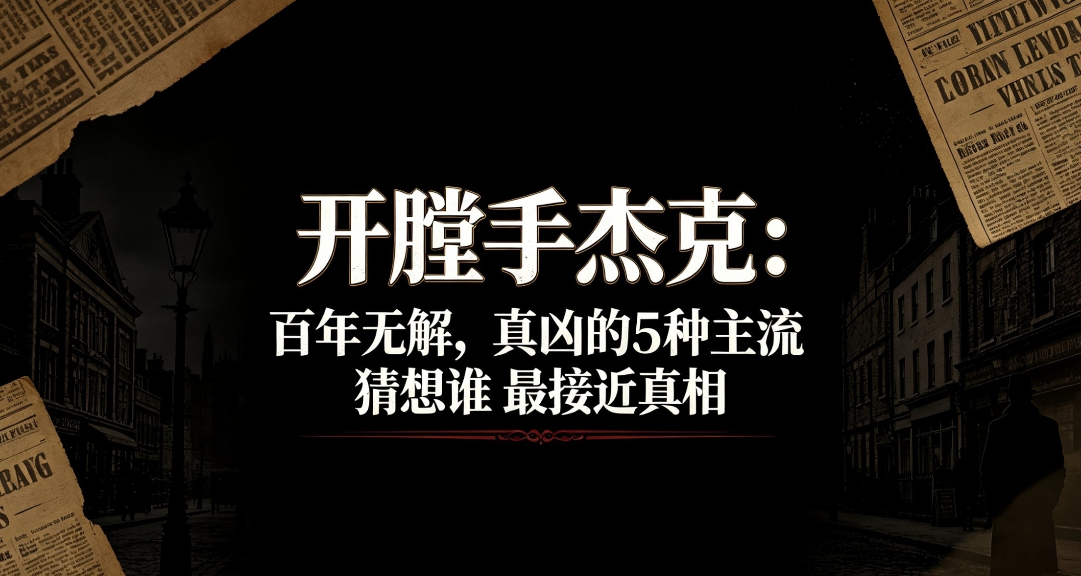 開膛手傑克：百年無解，真兇的5種主流猜想誰最接近真相