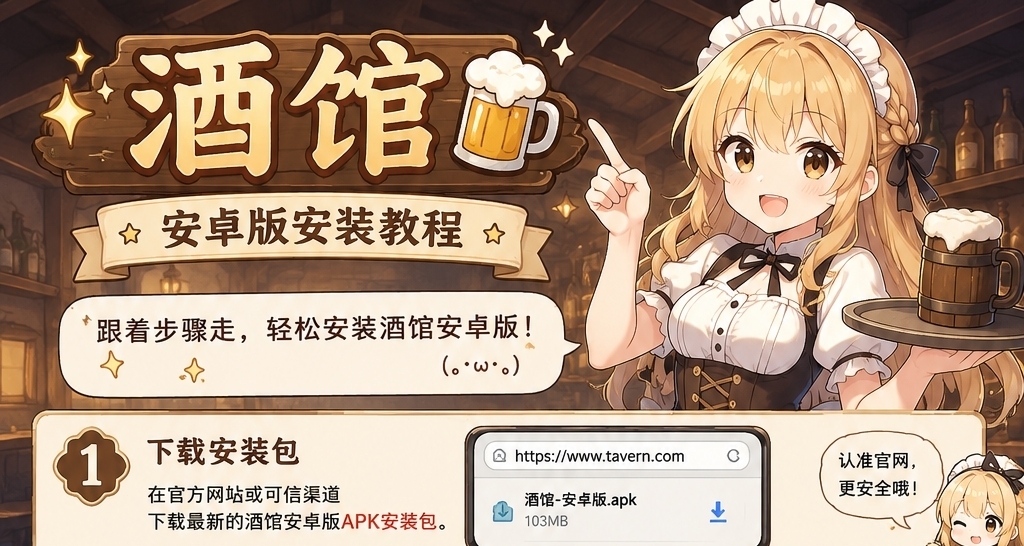 安卓酒馆小白版安装教程