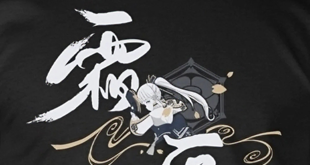原神×PLAN9｜宵宫&神里绫华主题T恤｜二次元痛衣