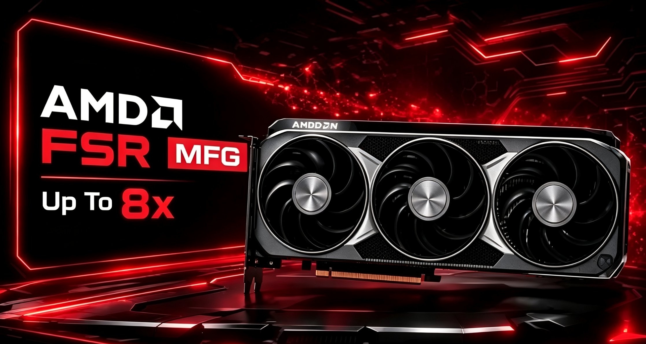 AMD 8倍幀生成曝光，要“吊打” NVIDIA ？