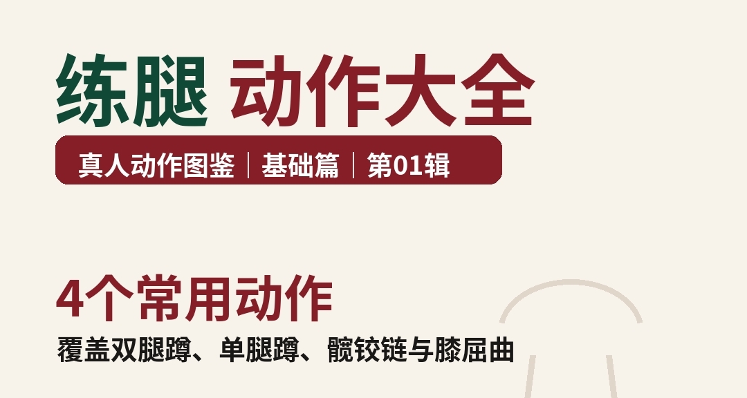 练腿动作大全｜深蹲、分腿蹲和后侧链怎么安排