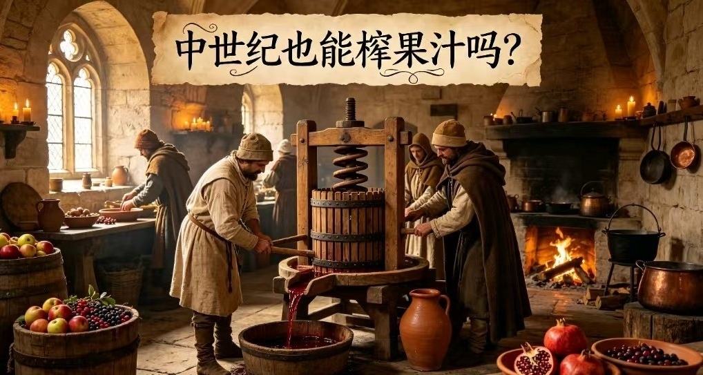 好果不榨汁，好汁不用果？中世紀榨果汁是怎麼實現的