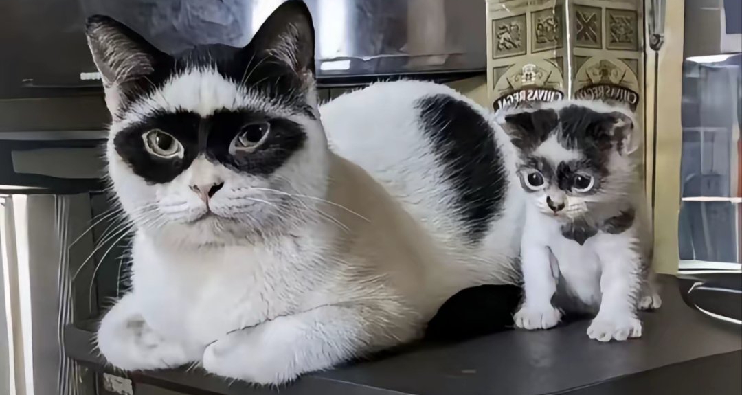 颜值炸骗，猫界的显眼包