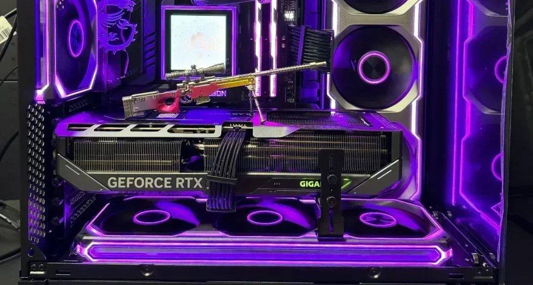 【記錄】盒友 9850X3D搭配5080 O11D VC主機