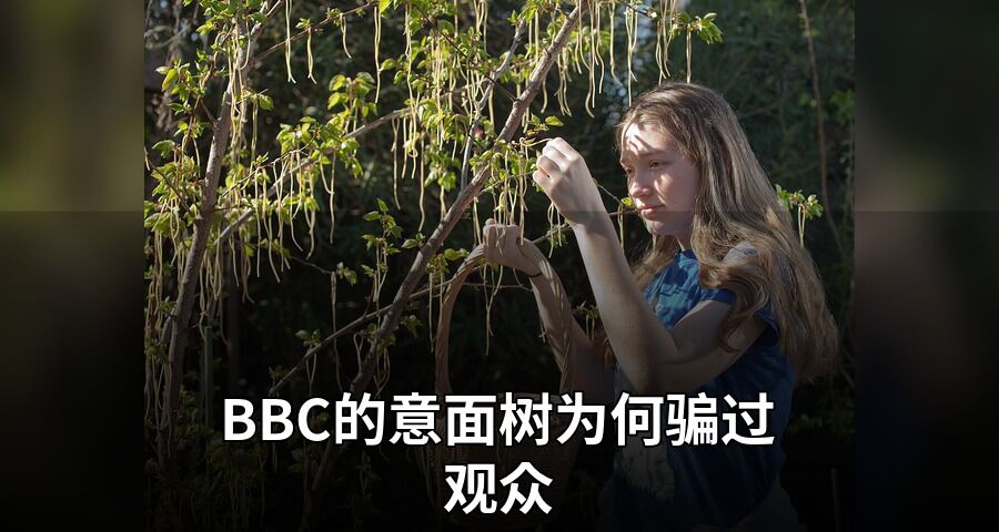 BBC的意面树为何骗过观众
