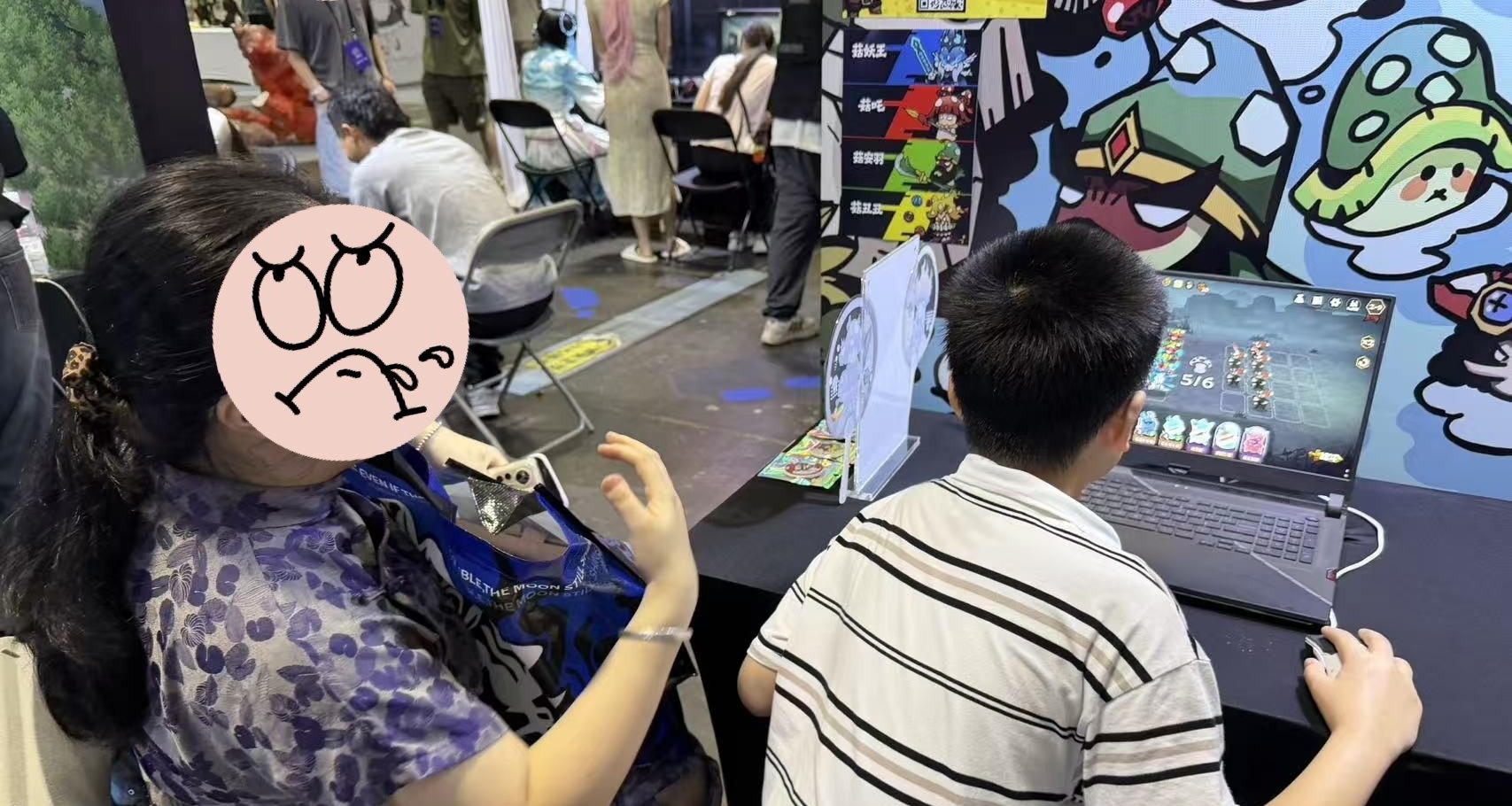 小孩哥後續來了！一直玩到閉館，年輕就是好啊😂
