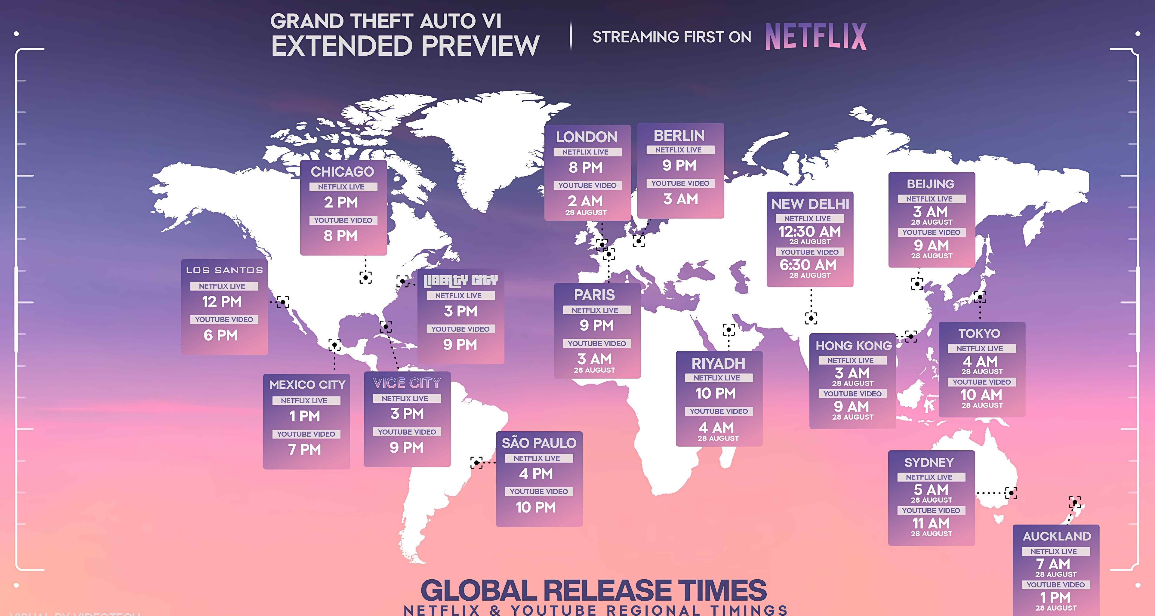 凌晨3點Netflix見！上午9點全平臺解禁，《GTA 6》這波安排太會了