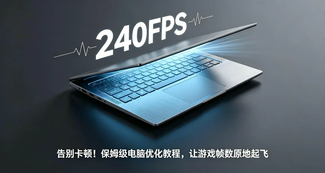 告別卡頓！保姆級電腦優化教程，讓你的遊戲幀數原地起飛