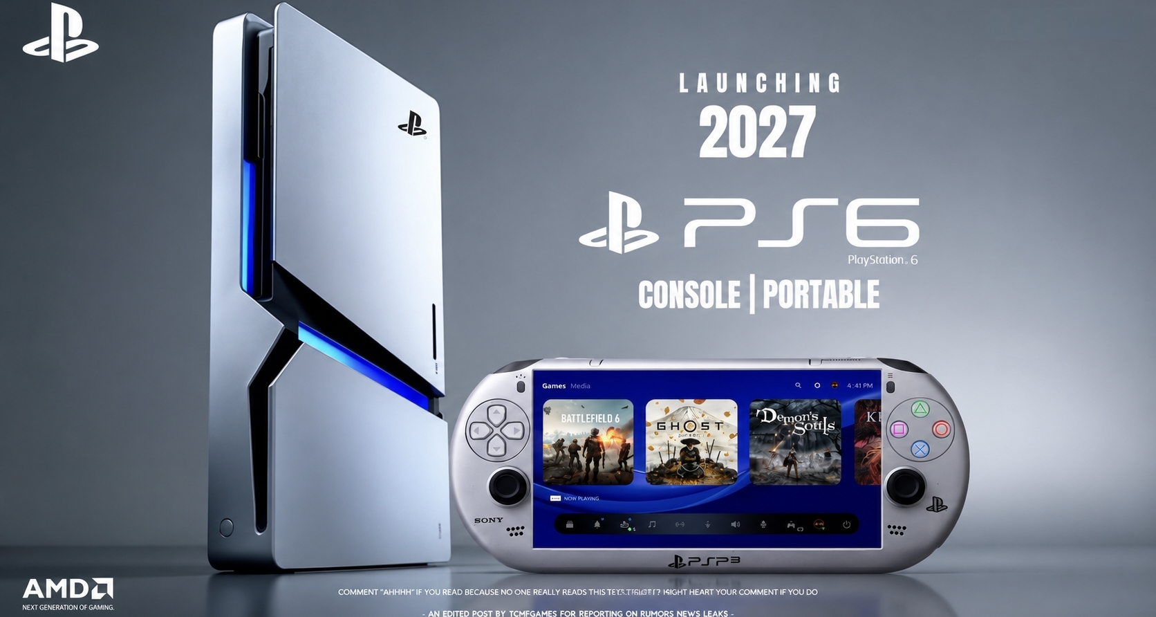 PS6爆料彙總：光追性能暴漲12倍、40GB GDDR7顯存，和新掌機一起上