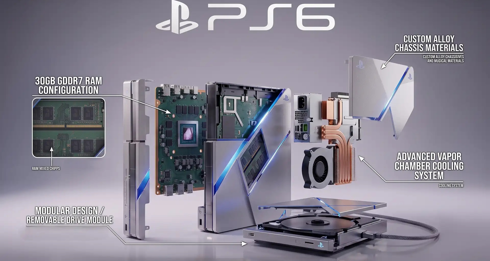 PS6內存危機爆發，30GB GDDR7或成最大變數