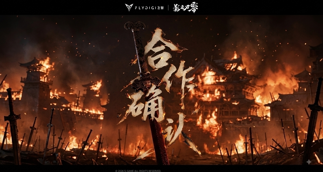 官宣！飛智 X《影之刃零》正式聯動！繼黑猴之後的又一個國風力作