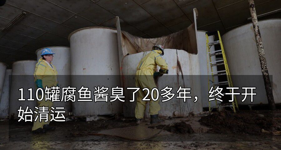 110罐腐魚醬臭了20多年，終於開始清運