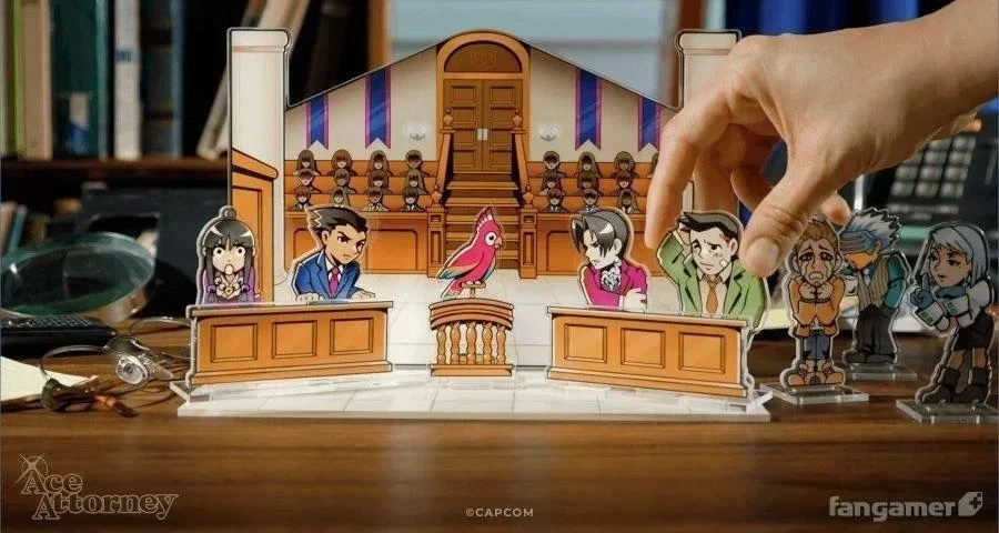 《逆轉裁判》全新官方亞克力立牌發售，售價 29美元