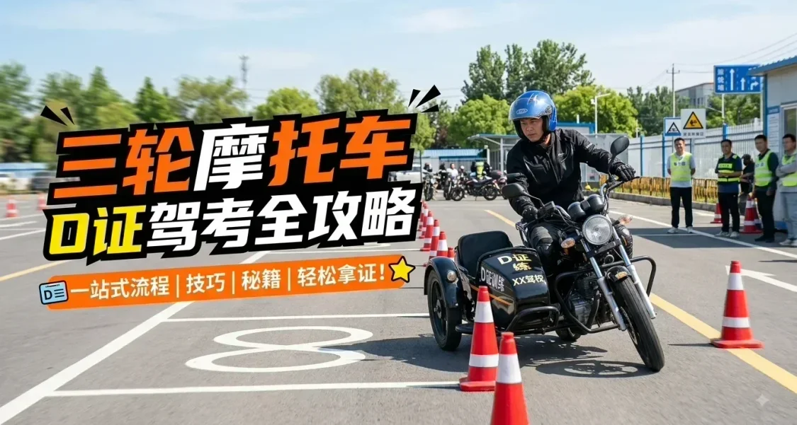 摩托車D證駕考全攻略
