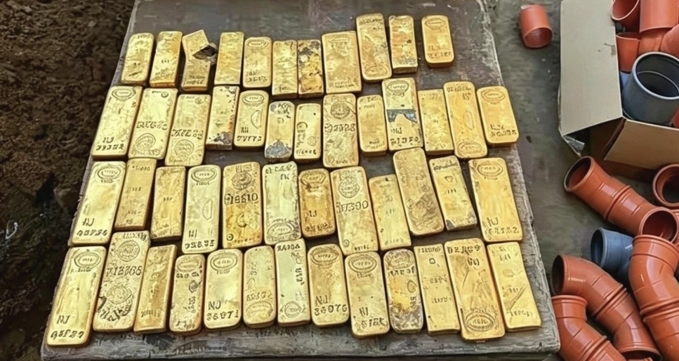 工地挖出六千多萬黃金，工人直接上交警方