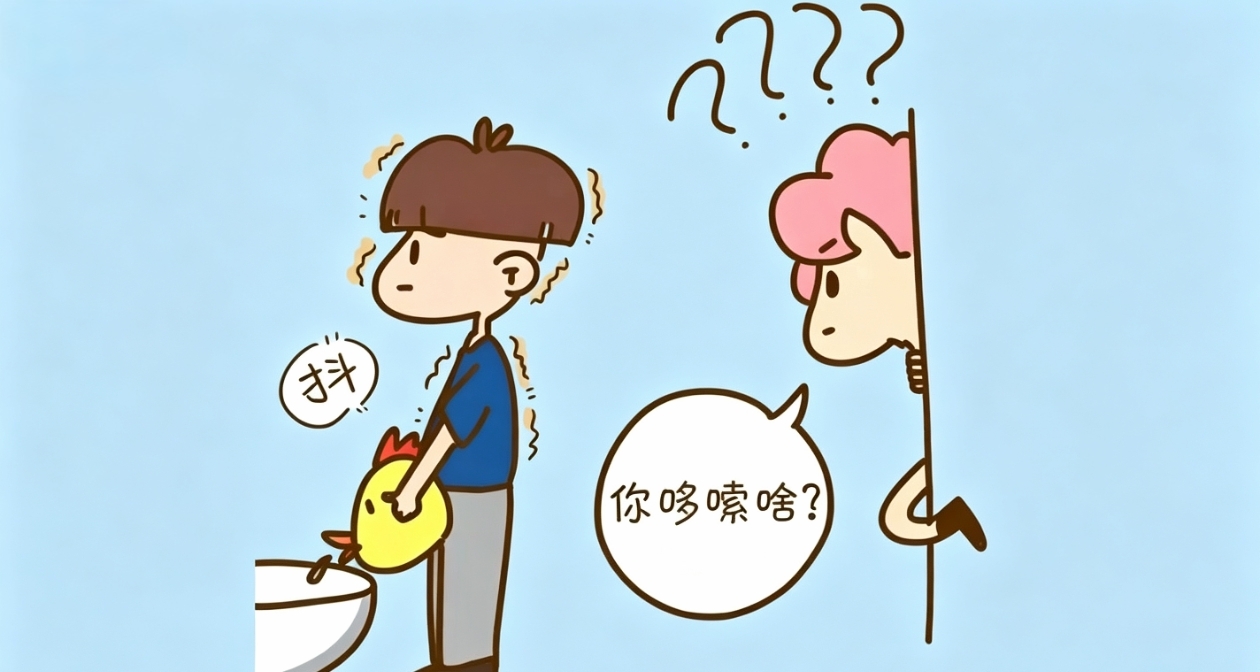 为啥男生上小厕基本不用纸？女生一直想不通