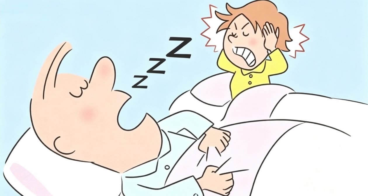 長期跟打呼嚕的人一起睡覺，身體會有什麼影響？