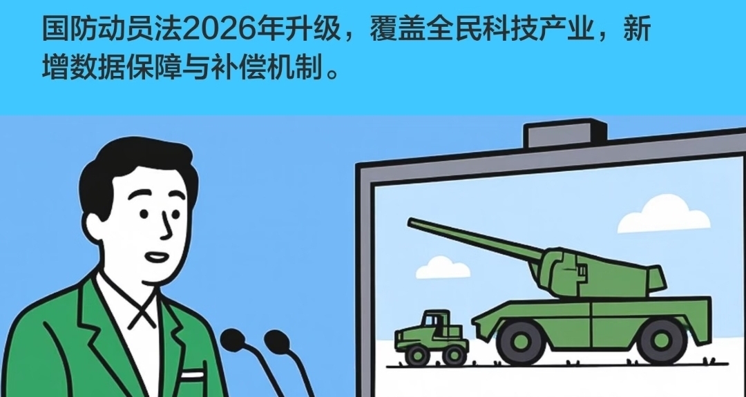 青年大學習 之 10月新版《國防動員法》