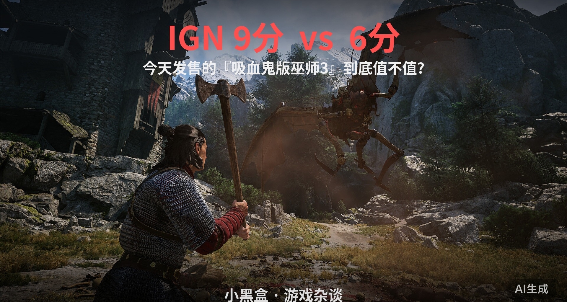 IGN给9分GameRant给6分：今天的吸血鬼巫师3该信谁