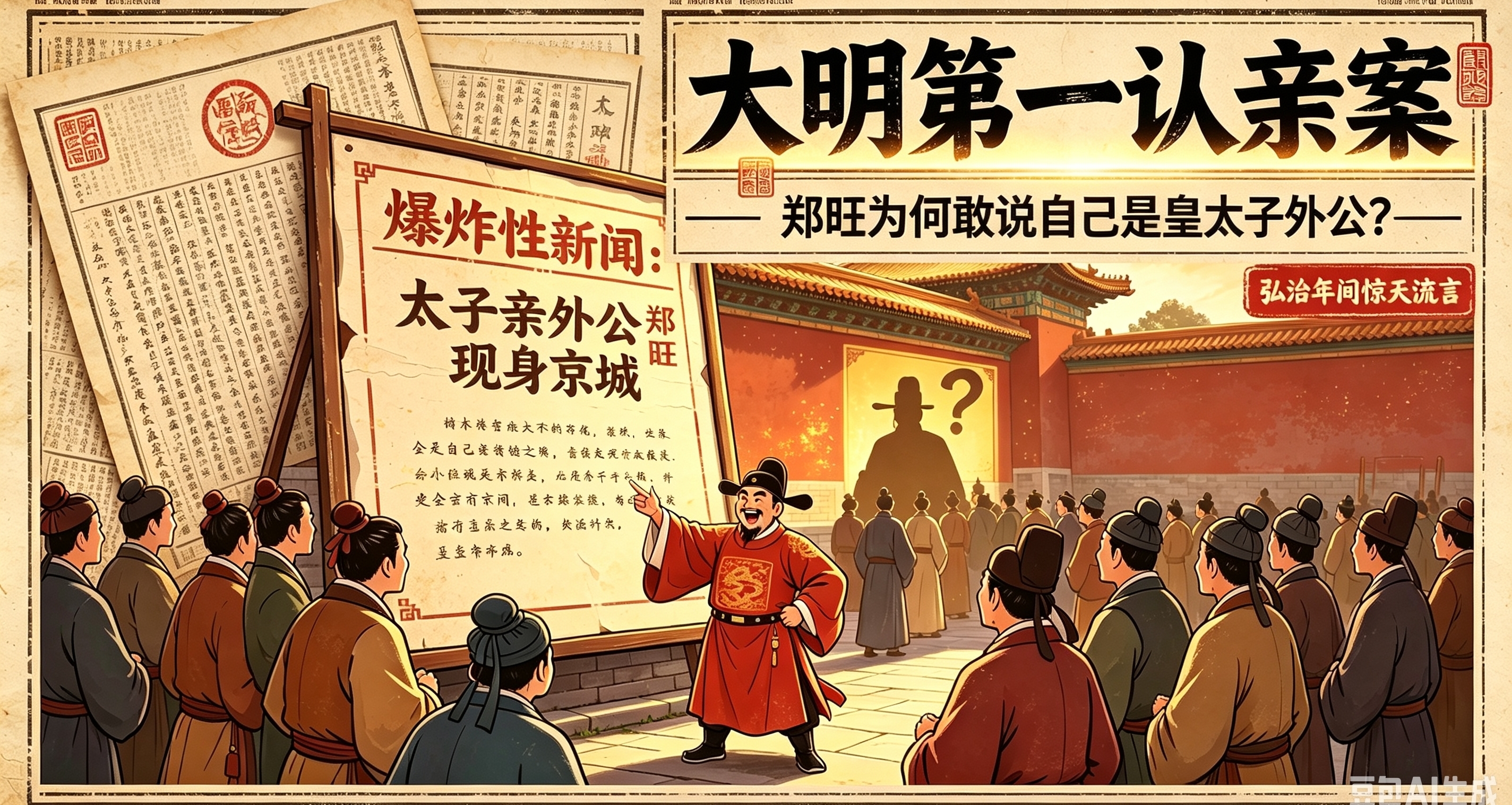 明武宗朱厚照的身世之谜，他真的是张皇后亲生的吗？