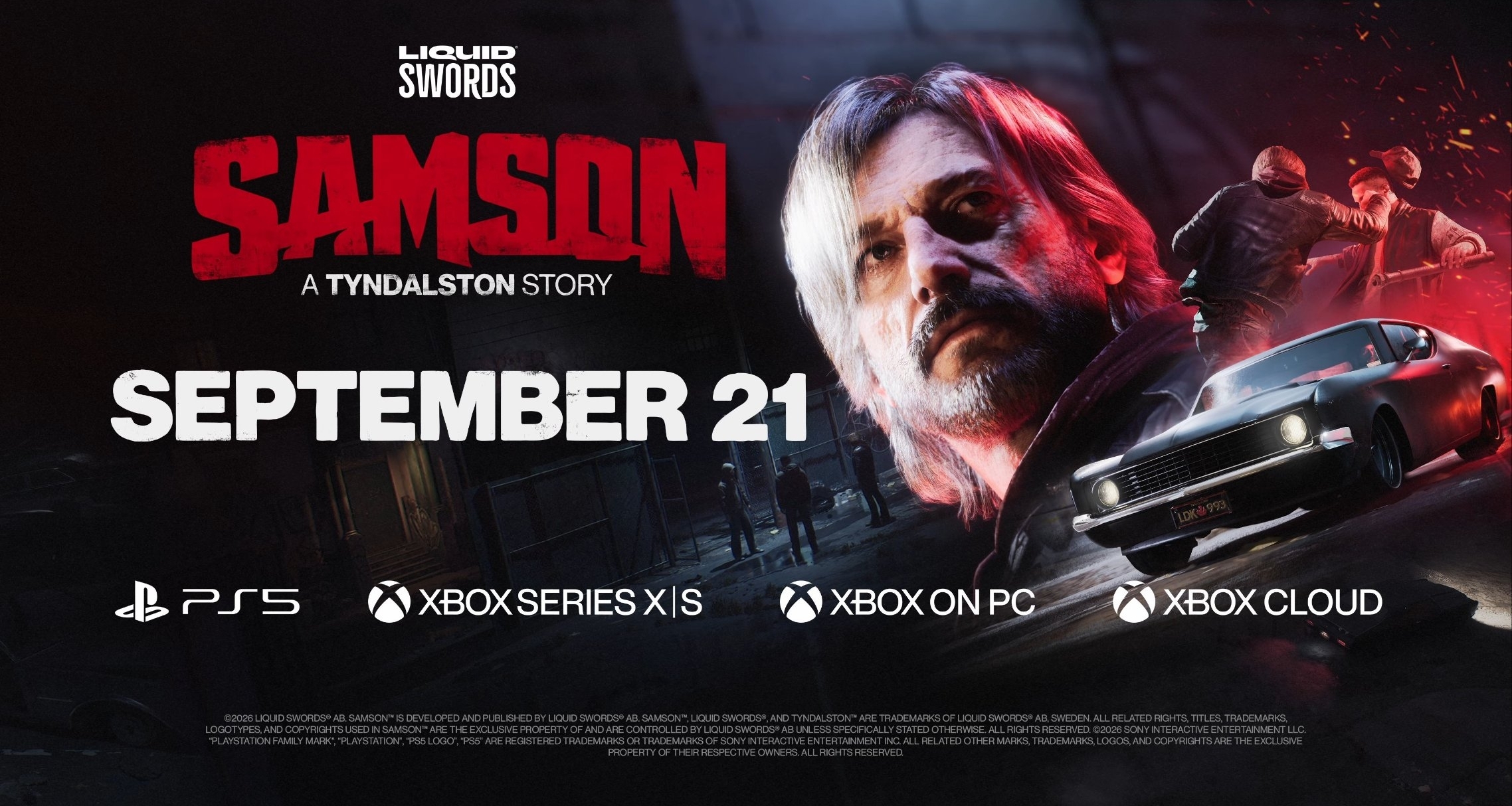 《Samson》将于9月21日登录主机平台