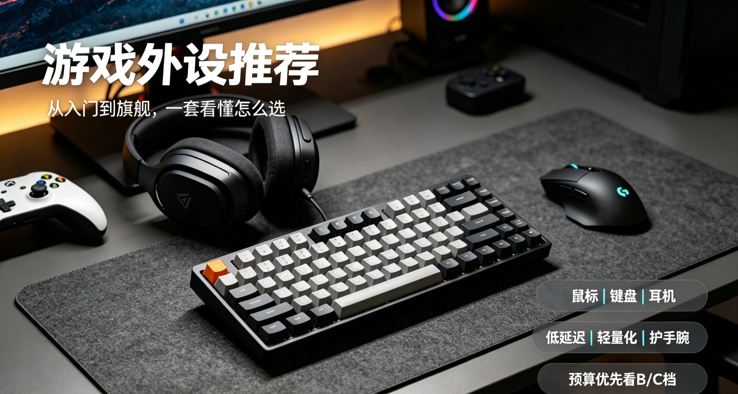 🔥遊戲外設三件套選購指南💡