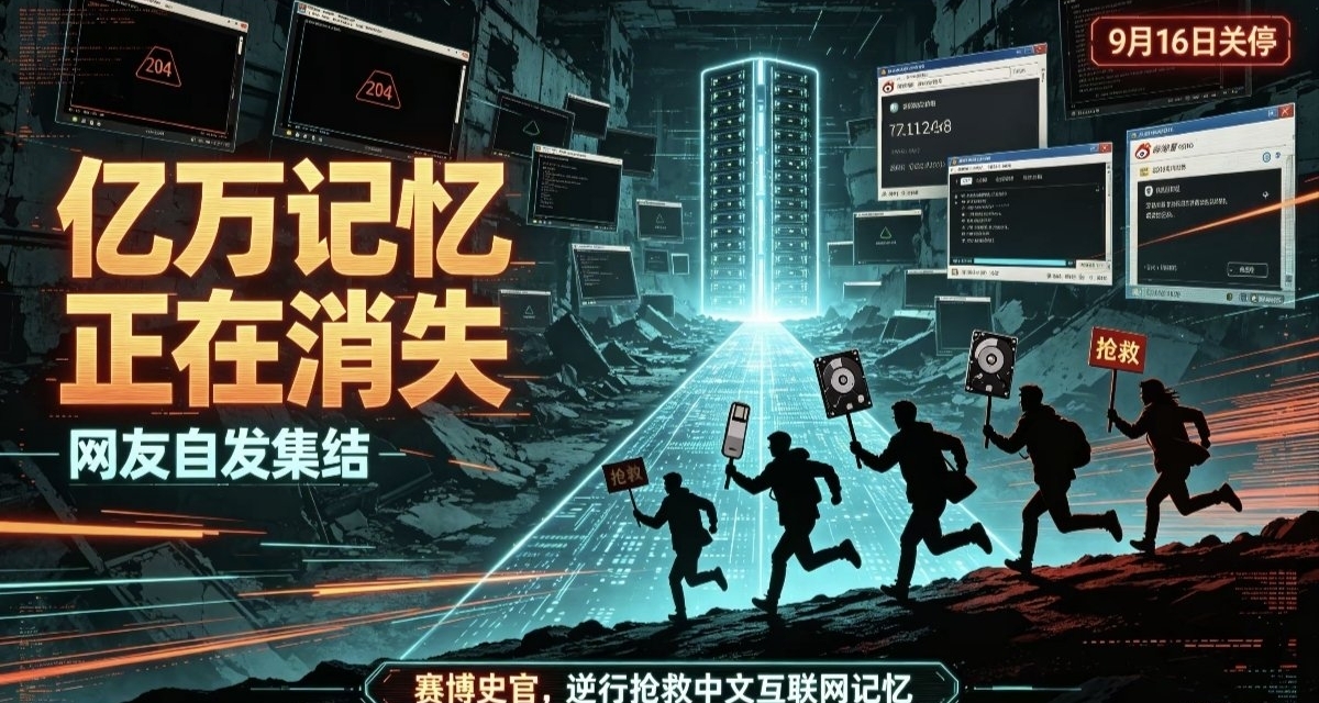 新浪云临近关停，数千网友披甲上阵，只为不让时代影像化为尘埃