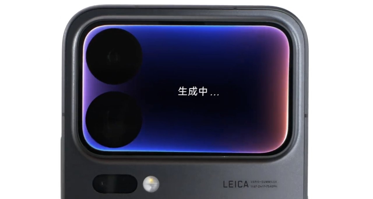 【小米18 Pro系列 全新「百變背屏」亮相：純平鏡組，支持AI生成】