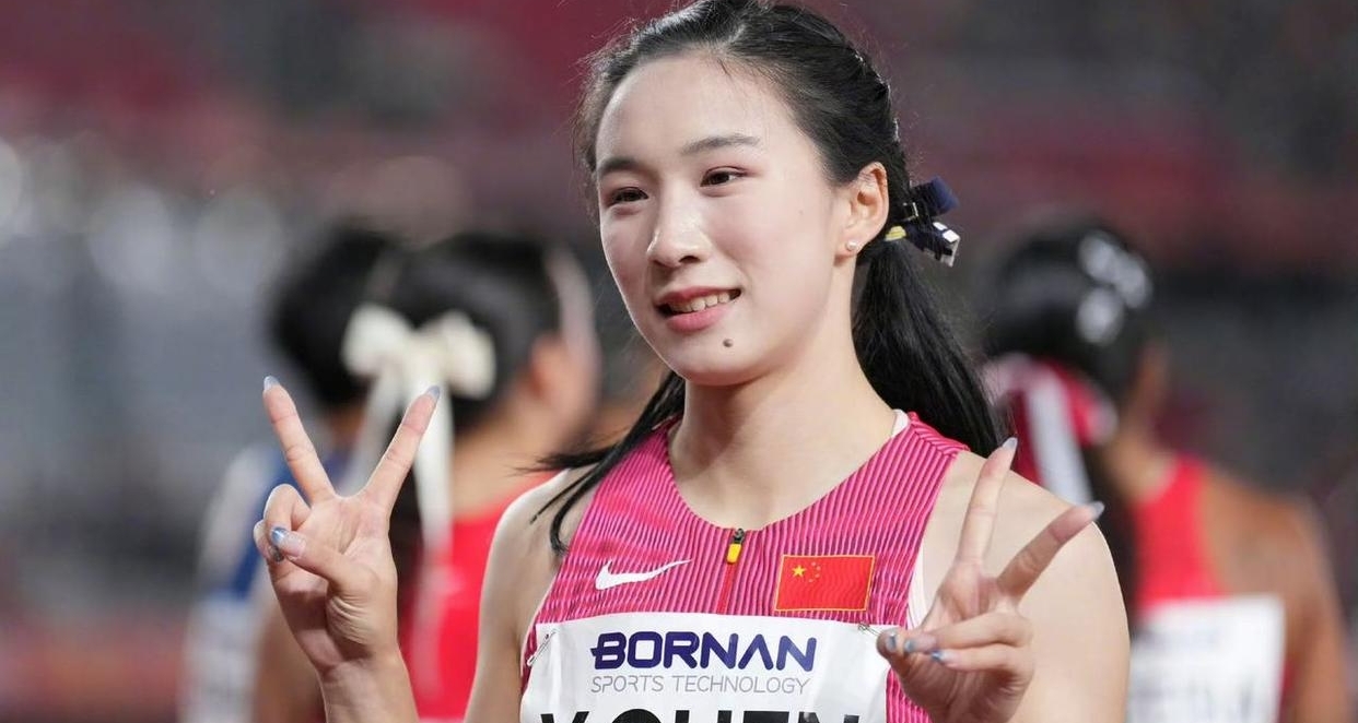 17岁陈妤颉 百米飞人大战金牌